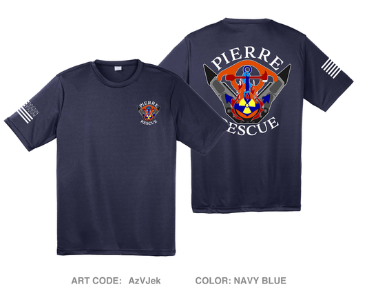 Pierre Rescue Squad Hi-Tech Performance Unisex SS Tee - AzVJek