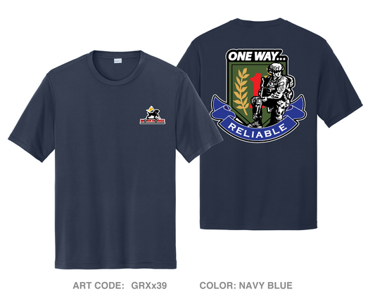 511th Quartermaster Company Hi-Tech Performance Unisex SS Tee - GRXx39