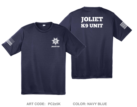 Joliet Police K9 Unit Hi-Tech Performance Unisex SS Tee - PC2z5K