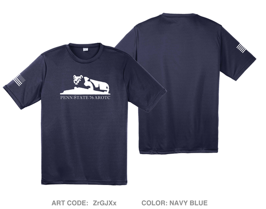 PSU76AROTC Hi-Tech Performance Unisex SS Tee - ZrGJXx