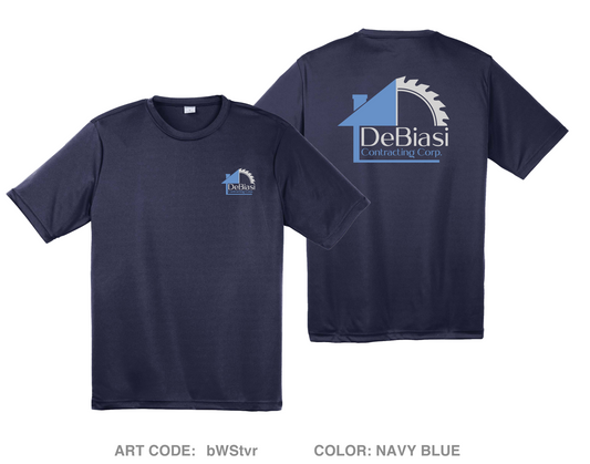 DeBiasi Contracting Corp Hi-Tech Performance Unisex SS Tee - bWStvr