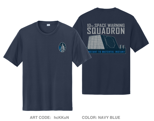 10th Space Warning Squadron Fundraising Collection Hi-Tech Performance Unisex SS Tee - hcKKuN