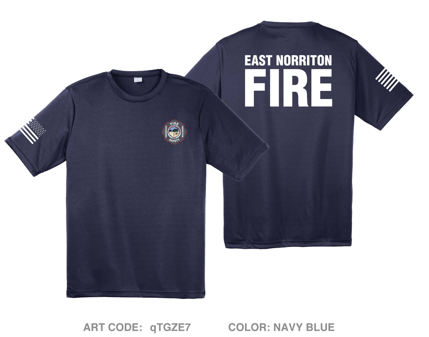 East Norriton Township Hi-Tech Performance Unisex SS Tee - qTGZE7