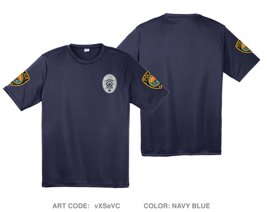 Eastport Police Department Hi-Tech Performance Unisex SS Tee - vXSeVC