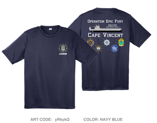 Cape Vincent Hi-Tech Performance Unisex SS Tee - yRkykQ
