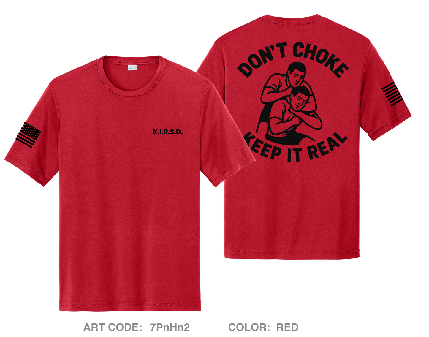 Keep It Real Self Defense Hi-Tech Performance Unisex SS Tee - 7PnHn2