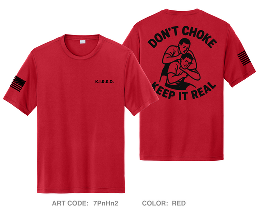 Keep It Real Self Defense Hi-Tech Performance Unisex SS Tee - 7PnHn2
