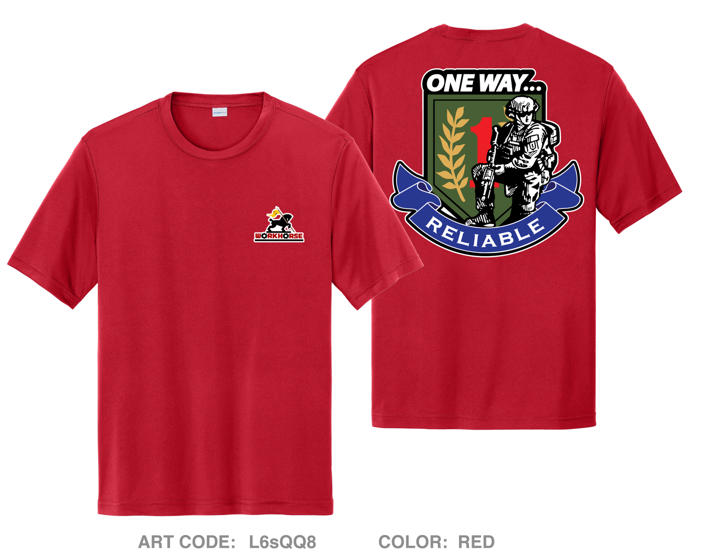 511th Quartermaster Company Hi-Tech Performance Unisex SS Tee - L6sQQ8