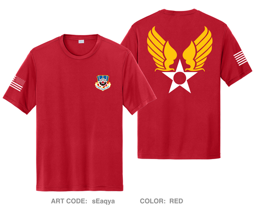 Headquarters Air Force Flight Standards Agency Fundraising Collection Hi-Tech Performance Unisex SS Tee - sEaqya
