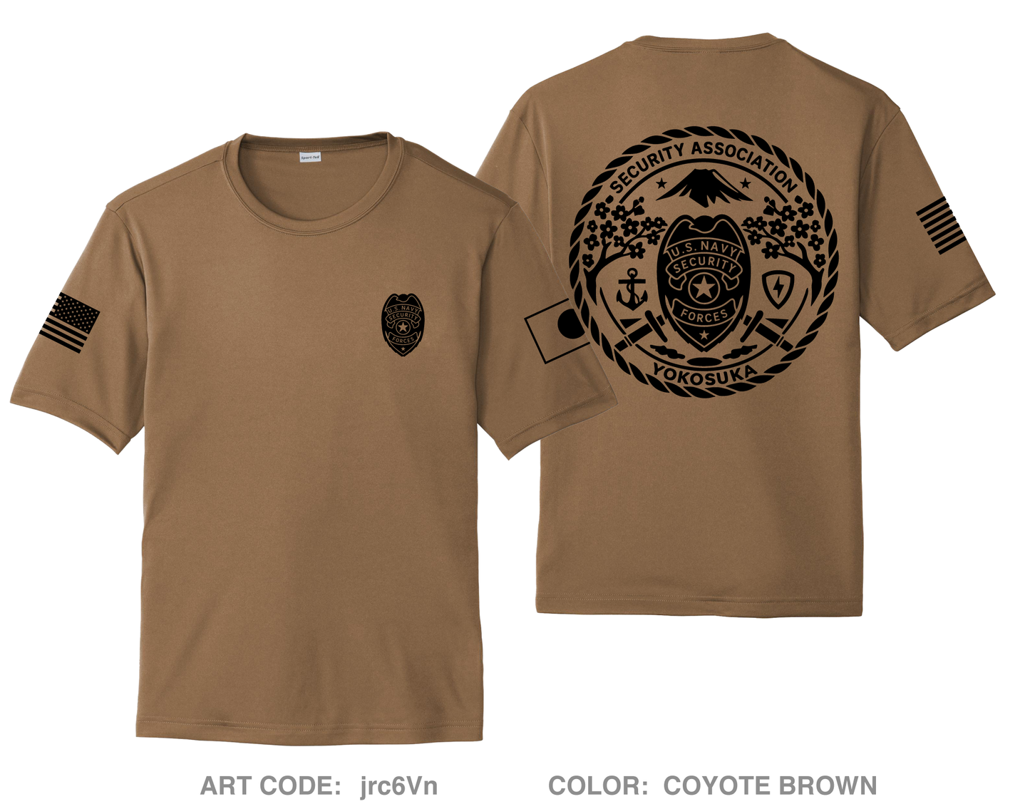 CFAY Security Association Hi-Tech Performance Unisex SS Tee - jrc6Vn