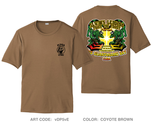 GTMO FCPOA Hi-Tech Performance Unisex SS Tee - vDP5vE