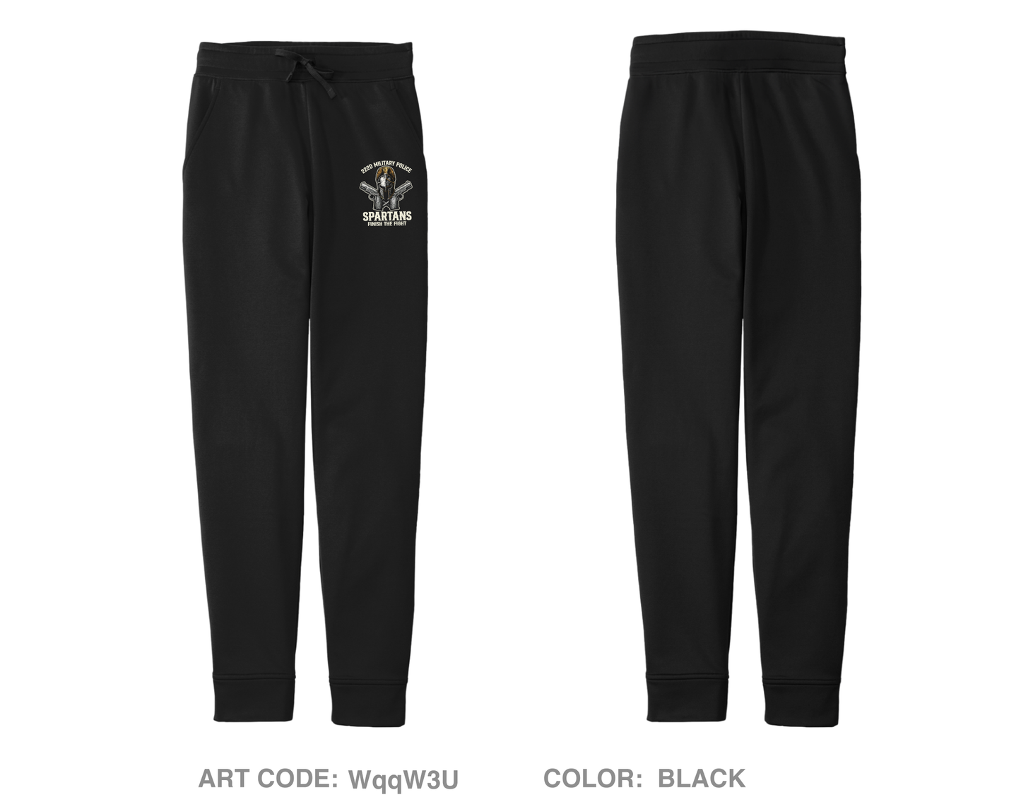 222 Military Police Company Fundraising Collection Hi-Tech Performance Unisex Joggers - WqqW3U