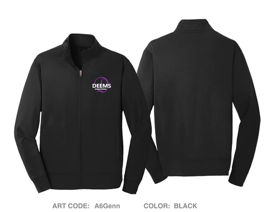 Deems Kitchen and Counters Hi-Tech Performance Full-Zip Fleece Jacket - A6Genn
