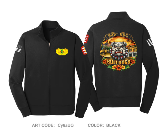 523rd ESC Store 1 Hi-Tech Performance Full-Zip Fleece Jacket - Cy6aUQ