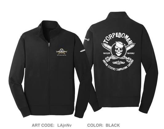 Uss Vermont Hi-Tech Performance Full-Zip Fleece Jacket - LAjnNv