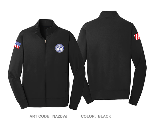 Waushara County Emergency Management Hi-Tech Performance Full-Zip Fleece Jacket - NAZbVd