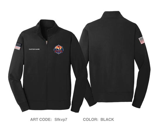 CUSTOM Nacion de Fe Hi-Tech Performance Full-Zip Fleece Jacket - Sfkvp7