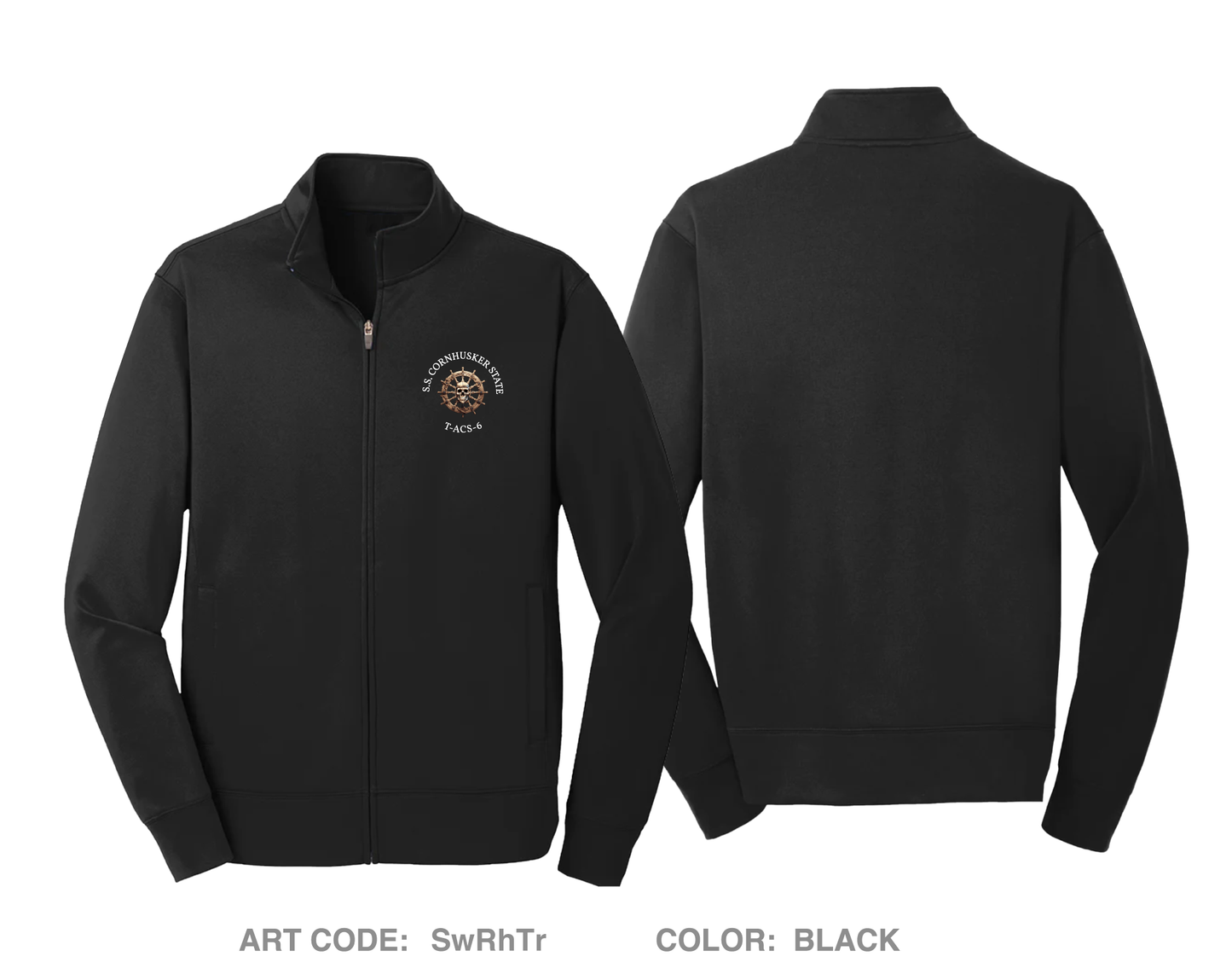 All Fetched Up Hi-Tech Performance Full-Zip Fleece Jacket - SwRhTr