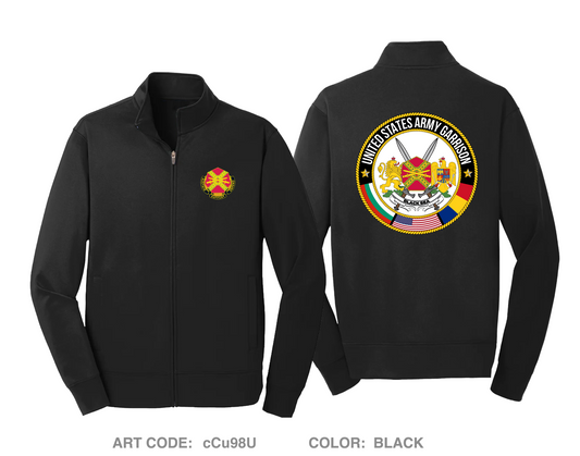 USAG-BS Hi-Tech Performance Full-Zip Fleece Jacket - cCu98U