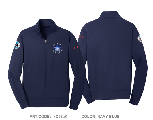 Special Investigations Unit Hi-Tech Performance Full-Zip Fleece Jacket - xC98aK