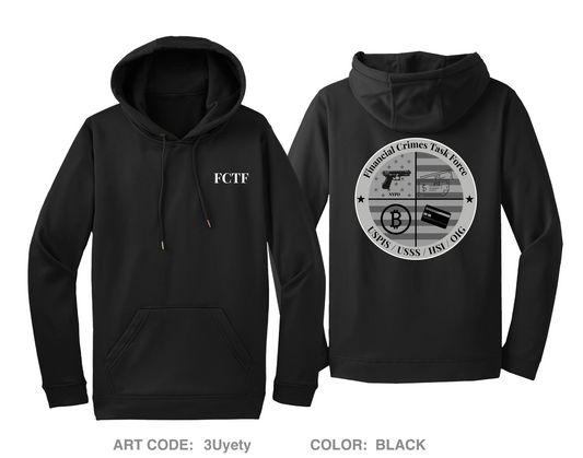 Financial Crimes Task Force Hi-Tech Performance Hoodie - 3Uyety