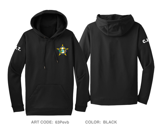 Baldwin County Sheriff’s Office Crisis Intervention Team Hi-Tech Performance Hoodie - 63Pevb