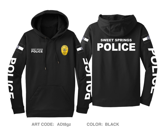 Sweet Springs Police Hi-Tech Performance Hoodie - ADt8gz