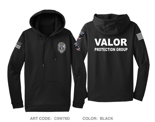 Valor Protection Group Hi-Tech Performance Hoodie - C9W78D