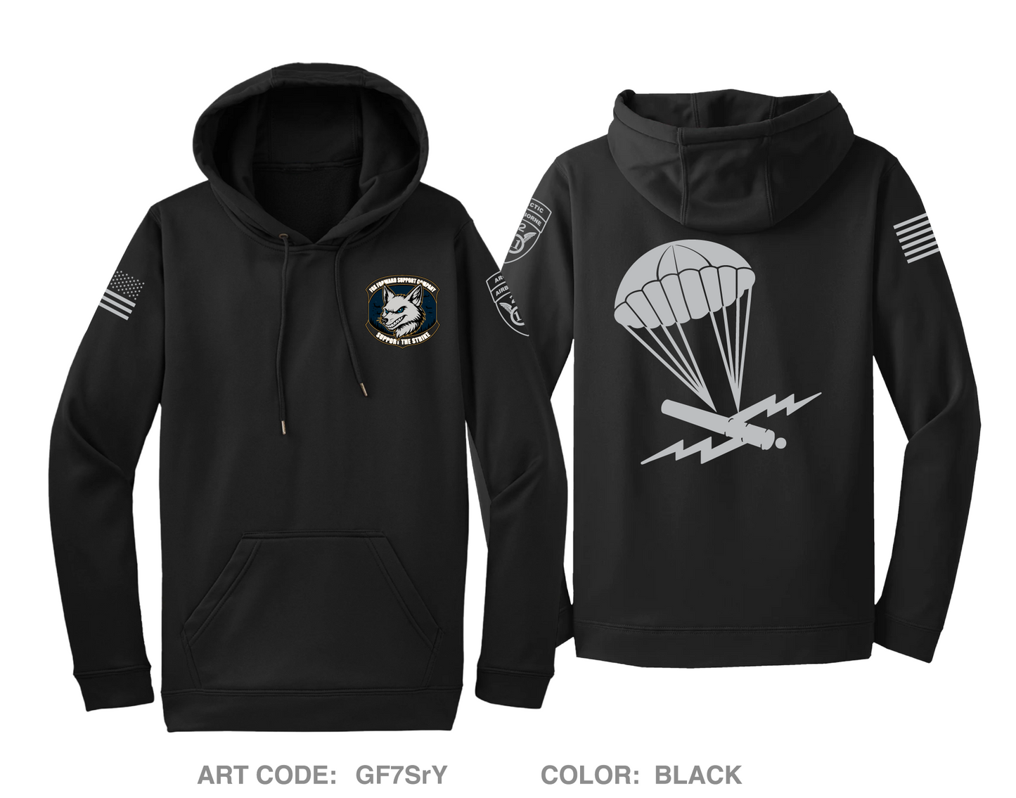 FOX CO, 2-377 PFAR Hi-Tech Performance Hoodie - GF7SrY