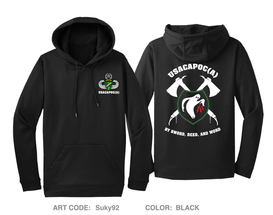 USACAPOC(A) Air Division Hi-Tech Performance Hoodie - Suky92