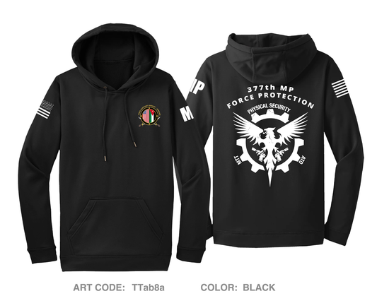 377th MP CO (FPG) Hi-Tech Performance Hoodie - TTab8a