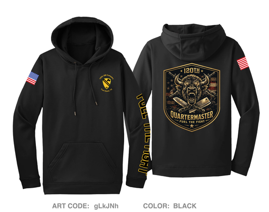 JCCoE, 266th QM BN, 23rd QM BDE Hi-Tech Performance Hoodie - gLkJNh