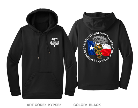 345th Psychological Operations Company (Airborne) Hi-Tech Performance Hoodie - hYPSE5