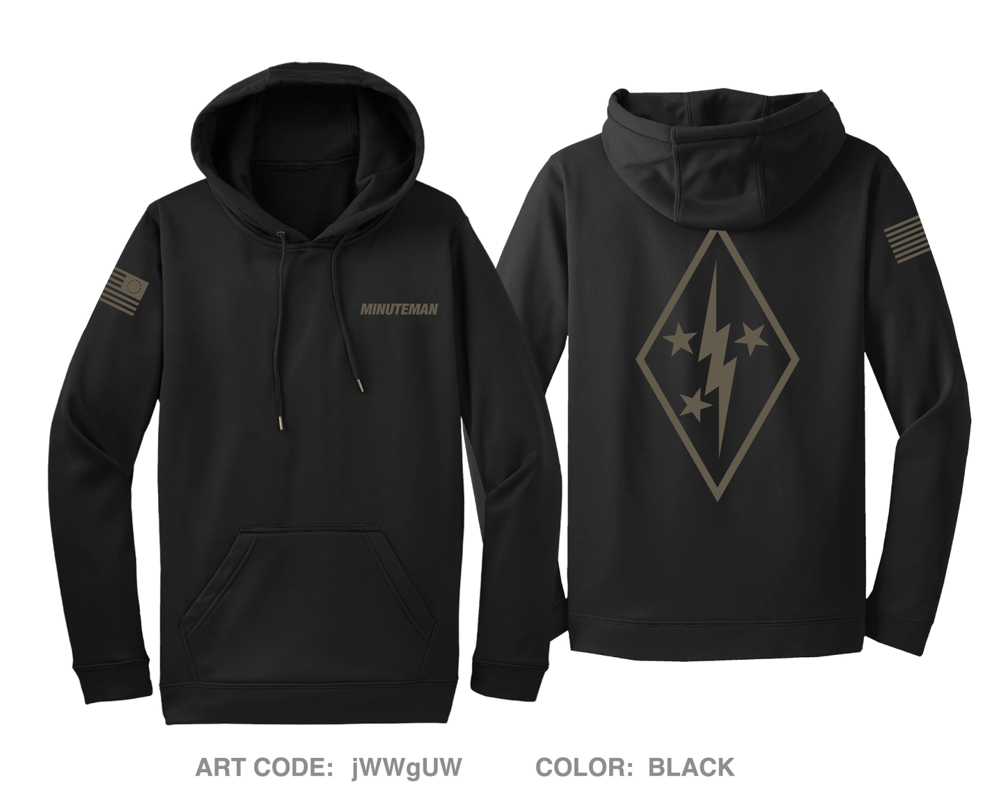 Minuteman Home Services Hi-Tech Performance Hoodie - jWWgUW