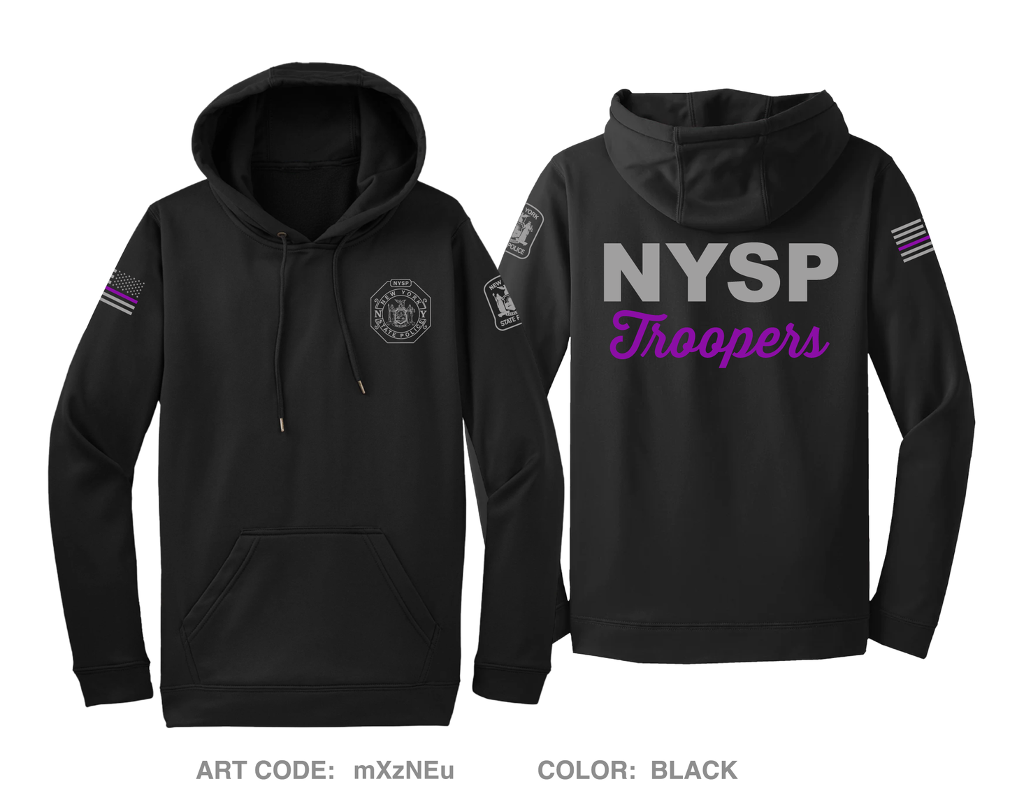 NYSP comm Hi-Tech Performance Hoodie - mXzNEu