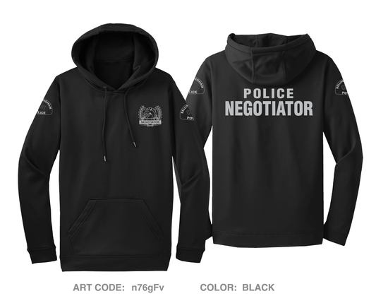 Bellingham Police CNT Hi-Tech Performance Hoodie - n76gFv