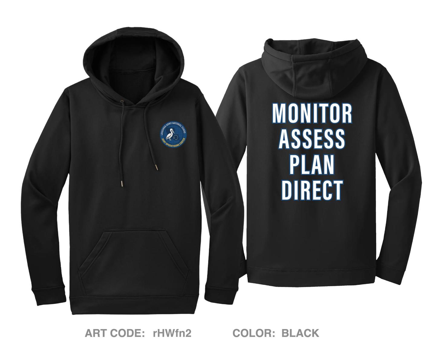 Joint Operations Center Hi-Tech Performance Hoodie - rHWfn2