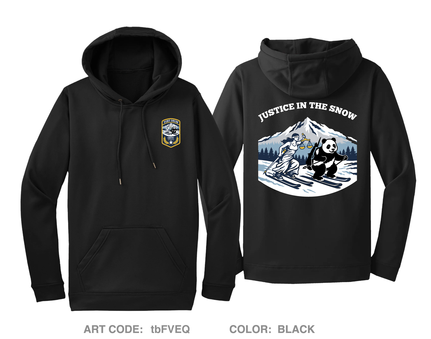 Office of the Special Trial Counsel at Fort Drum Hi-Tech Performance Hoodie - tbFVEQ