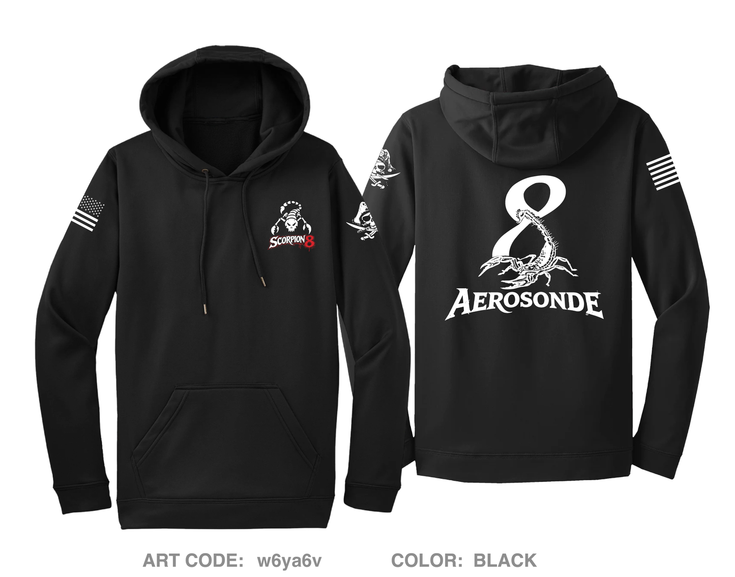 Scorpion 8 Hi-Tech Performance Hoodie - w6ya6v