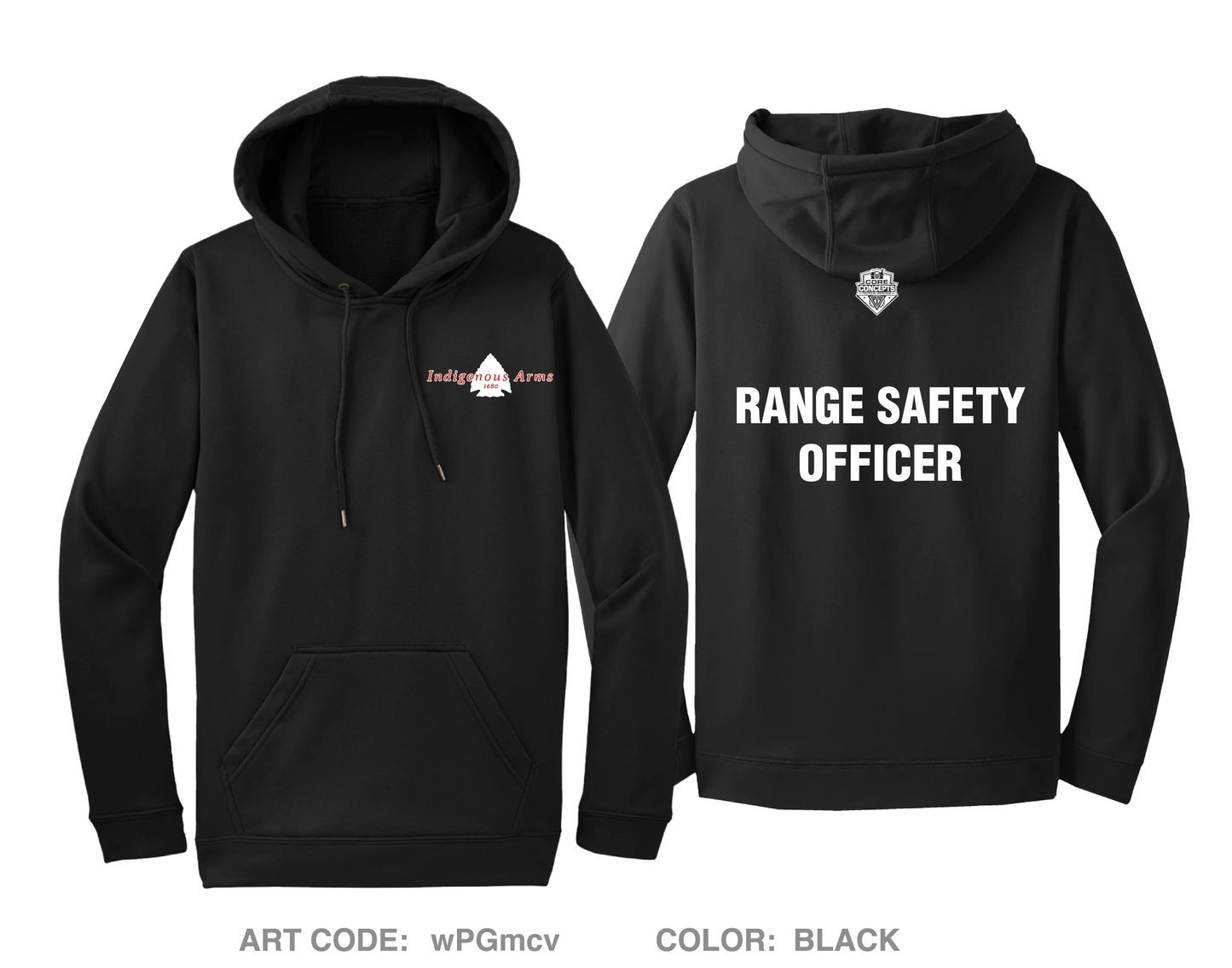 Indigenous Arms 1680 Training Hi-Tech Performance Hoodie - wPGmcv