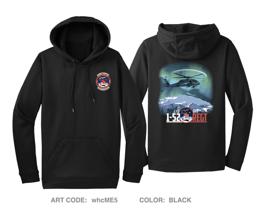 C Co 1-52nd Avn Regt Hi-Tech Performance Hoodie - whcME5