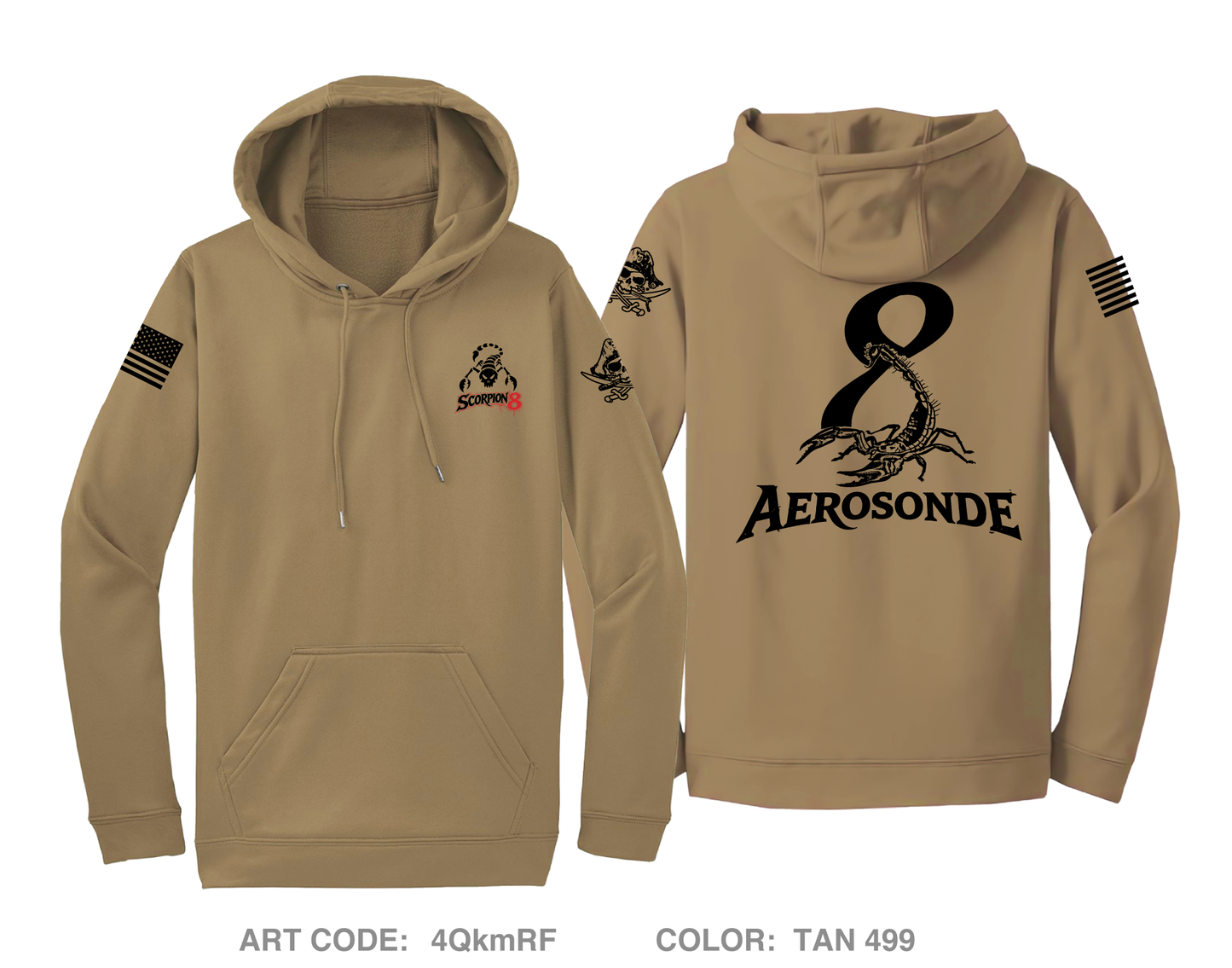 Scorpion 8 Hi-Tech Performance Hoodie - 4QkmRF