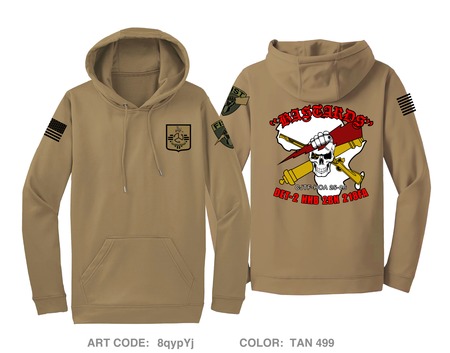 Bastard FIST Hi-Tech Performance Hoodie - 8qypYj