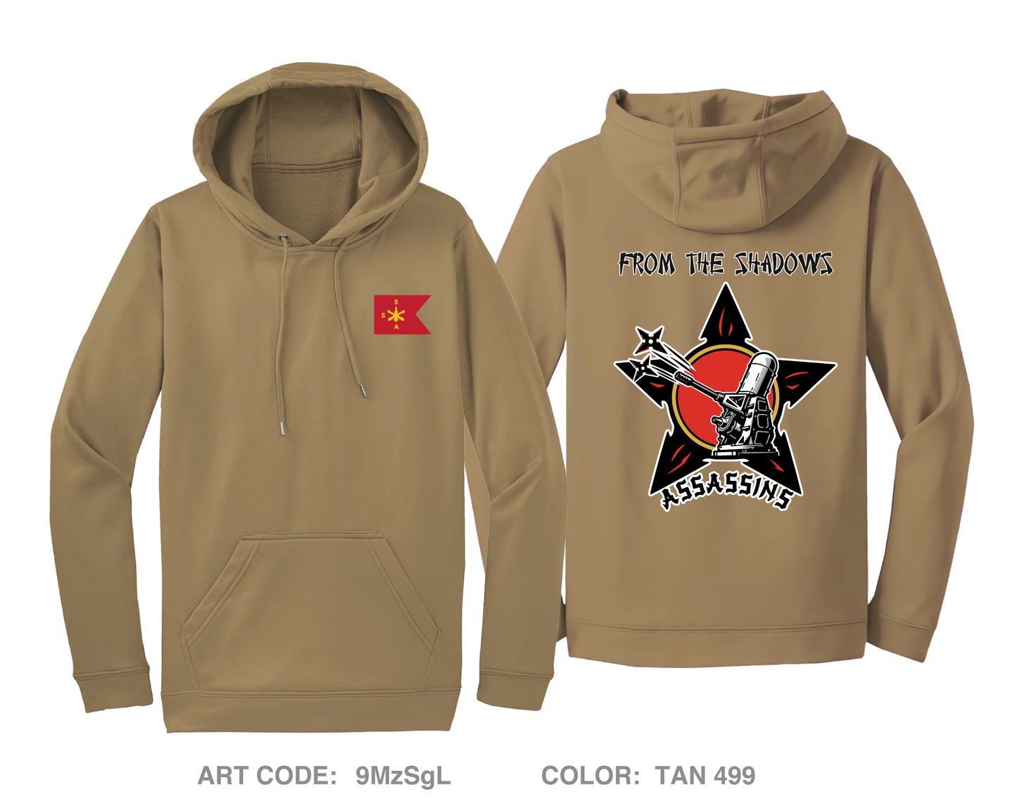 A BTRY 5/5 Hi-Tech Performance Hoodie - 9MzSgL