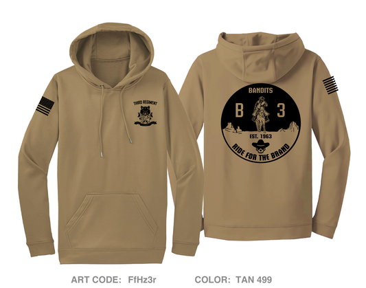 USCC B3 Fundraising Collection Hi-Tech Performance Hoodie - FfHz3r