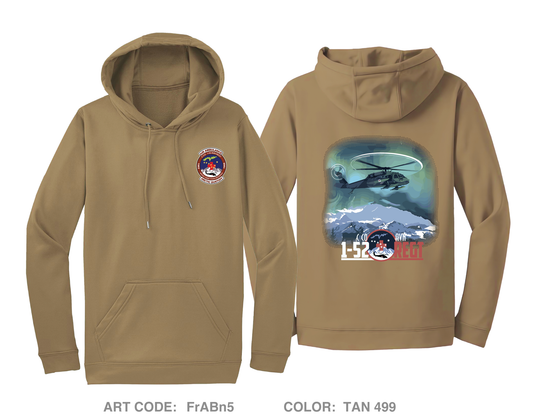 C Co 1-52nd Avn Regt Hi-Tech Performance Hoodie - FrABn5