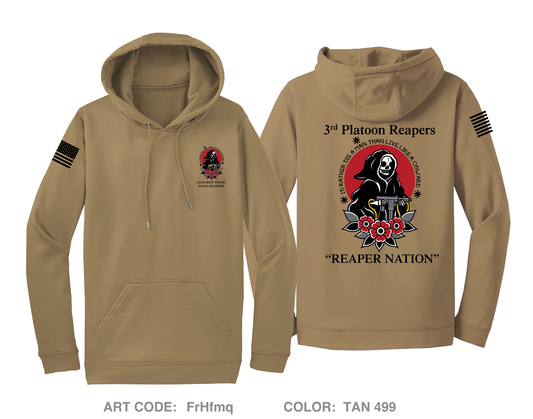 3rd SQDN 2nd CR Hi-Tech Performance Hoodie - FrHfmq