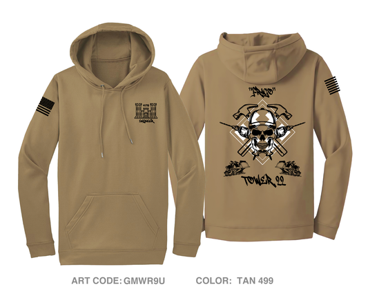 417th Engineer Company Hi-Tech Performance Hoodie - GMWR9U