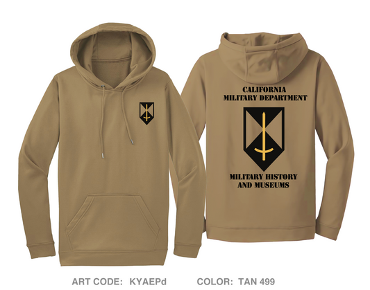 CMD Military History & Museum Fundraising Collection Hi-Tech Performance Hoodie - KYAEPd