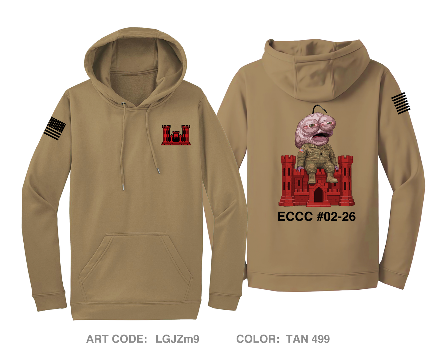 Team A 02-26 Hi-Tech Performance Hoodie - LGJZm9